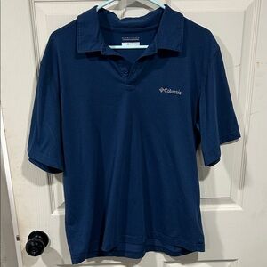 Columbia Deep Blue Polo Shirt